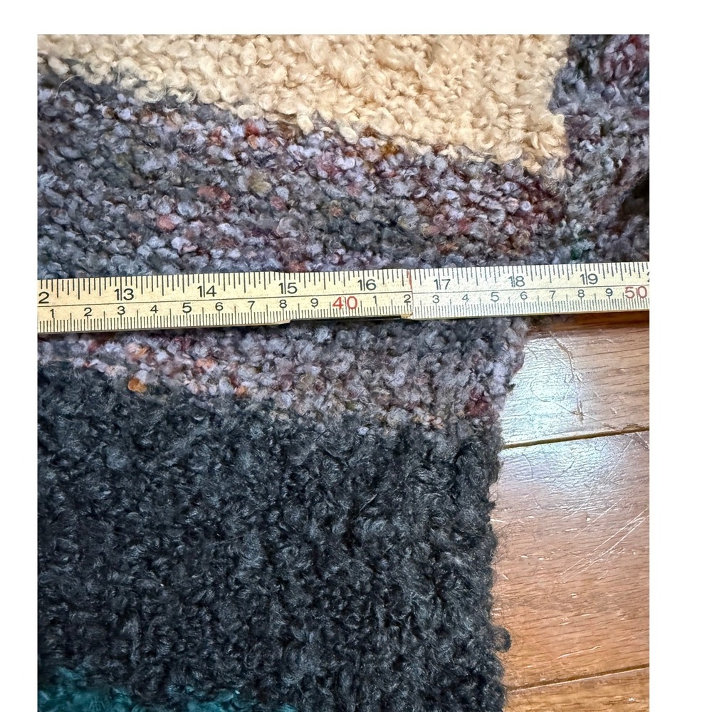 Anthropologie Moth Murray Striped Cowl Neck Sweater sz S - Picture 7 of 10